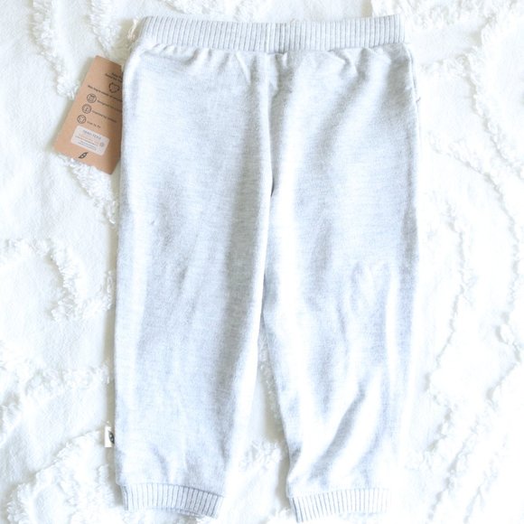 Baby Neutral Basics Solid Color Shorts Joggers & Zip Up Hoodie Jacket 3pc Bundle - Picture 5 of 15